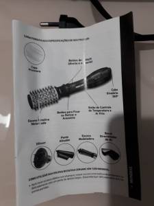 Escova Rotativa Ceramic Ion 1200 Mondial - 110v