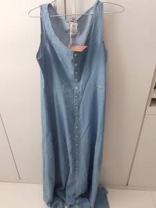 Vestido Longo Jeans