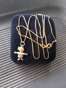 Corrente,menina Ouro 18k 750