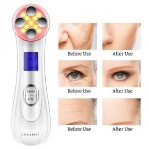 ** Aparelho Rdio Frequncia Facial / Eletroporo / Led / Fisioterapia / Esttica Z035(0)