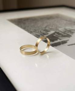 Alianas Casamento -100% Ouro 18k