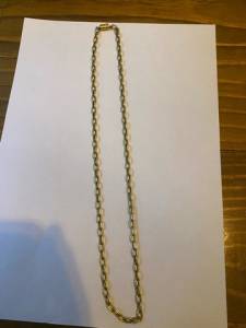 Cordo De Ouro Cadeado Oco 18.9g