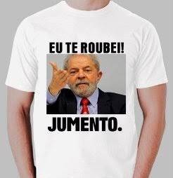 Camisetas Lula Vergonha Nacional