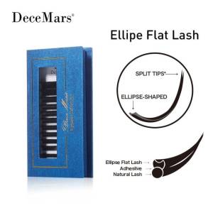 Decemars Ellipse Extenso Plana De Clios Pontas Macias Peso Leve Individual