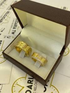 Aliana Ouro 18k  Bvgari 45 Gramas