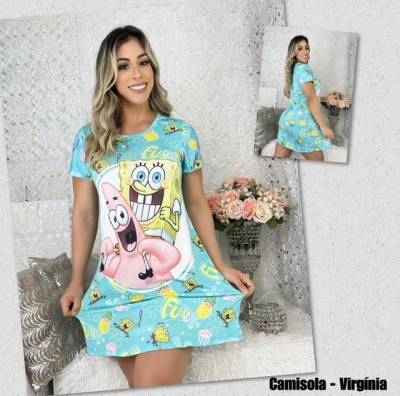 Camisola De Personagens
