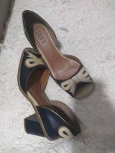 Sapato Couro Marca Laune Tamanho 34