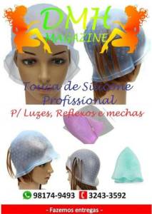 Touca De Silicone Cabelos Salo Mechas, Reflexo, Luzes