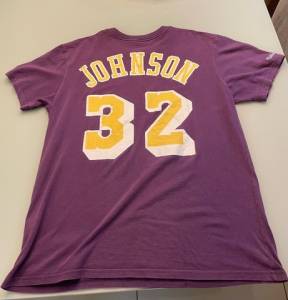 Camisa Lakers Nba ( Johnson 32 )