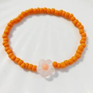 Pulseiras De Miangas Com Flor