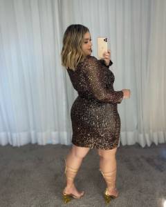 Vestido Plus Luxo Stella