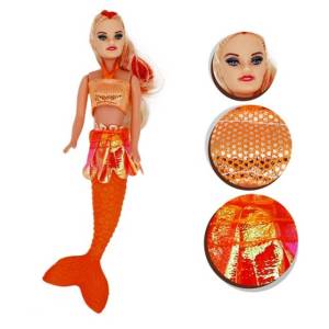 Boneca Leticia Sereia Plastico Bd5