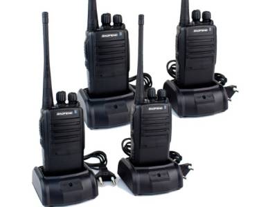 Kit Baofeng 10 Unidade Rdio Comunicador Walktalk Bf-777s