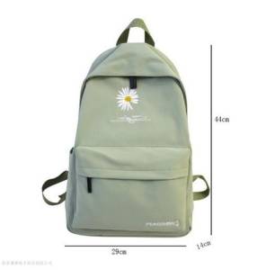 Mochila Escolar Feminina Impermevel Estampa Margarida