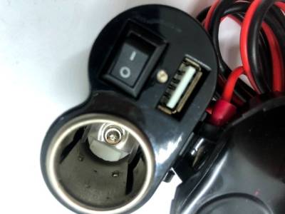 Adaptador Usb E Acendedor De Cigarros Motocicletas Moto