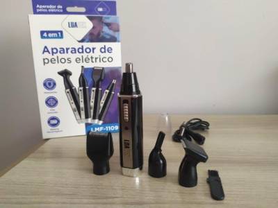 Mquina Aparador Pelos Nariz Orelhas Sobrancelhas Luatek