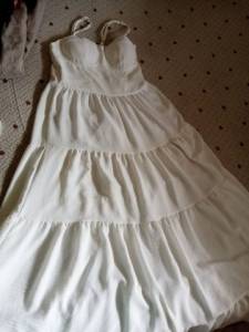 Vestido Branco Longo
