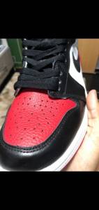 Jordan 1 Bred Toe
