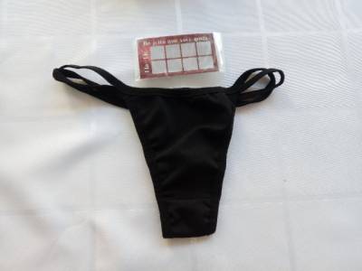 Kit 5 Tangas Fio Duas Tiras + 5 Raspadinhas Lingeries Sexy