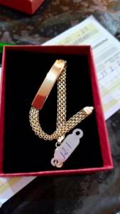 Pulseira De Ouro 18 K