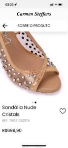 Sapato Carmen Steffens 36 Novo