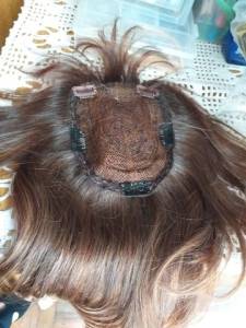 Aplique/peruca Cabelo Natural