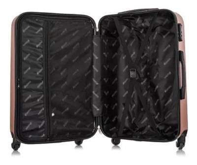 Mala De Viagem 23kg Media Com Rodinha 360 Graus.