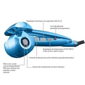 Muito Pouco Usado Miracurl Babyliss Pro Nano Titanium