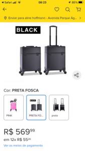 Maleta De Maquiagens Grande