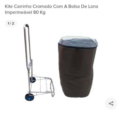 Vendo Carrinho E Bolsa Pra Sacoleira Usada Somente 1 Vez