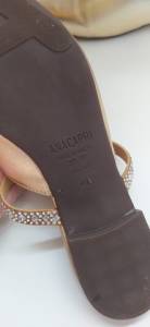 Mule Dourado Anacapri Nmero 35 Novo