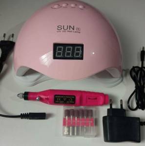 Kit Manicure Cabine E Lixadeira