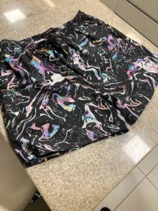 Bermuda De Praia Preta Masculina