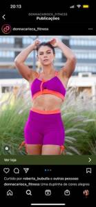 Conjunto Donna Carioca Em Suplex Poliamida