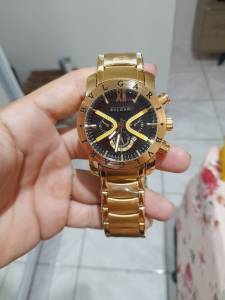 Relgio Bvlgari Iron Man Dourado