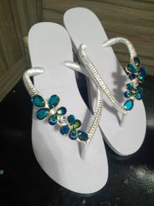 Chinelo Bordado