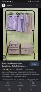 Arara De Roupas Nova.