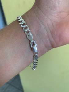 Pulseira Prata 925 Grumet 22cm