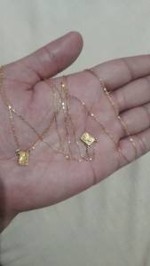 Cordo Escapulario  Ouro 18k 750