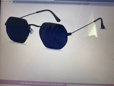 culos Octogonal Preto