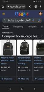 Mochila Jorge Bischoff Couro