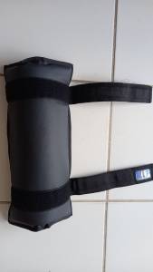 Protetor De Barra + Par De Caneleiras 3 Kg