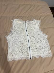 Blusa Renda Branca