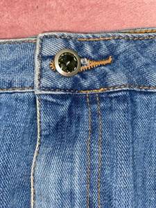 Mini-saia Jeans Animale