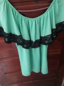 Blusa Verde Tamanho 46