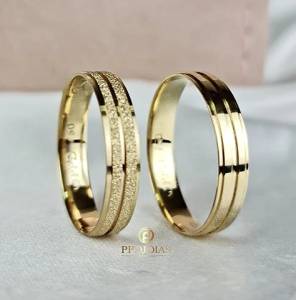 Aliana De Ouro 18k - Ppdjoias