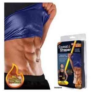 Cinta Camiseta Masculina Trmica Emagrecedora Efeito Sauna - Sweat Shaper Advanced -