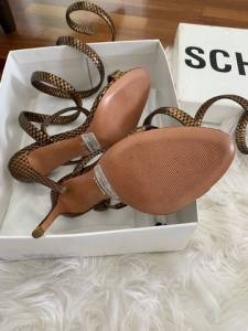 Sandlia Shutz Salto Alto Modelo Gladiadora