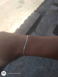 Pulseira De Prata Italiana Legtima