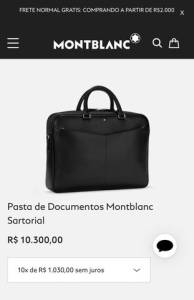 Pasta Montblanc Original Nova